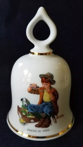 Vtg norman rockwell bell - vtg,