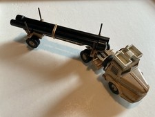 French Dinky Toys  /  Meccano #893  Unic Sahara Pipe Transporter  / Truck