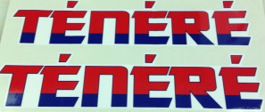 Yamaha xt600 tenere decals - decals, 1