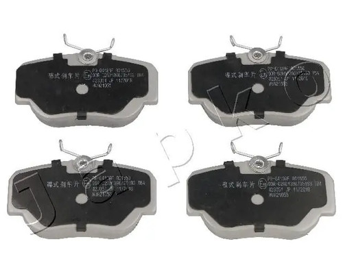 Brake pads front axle 500413 - axle,
