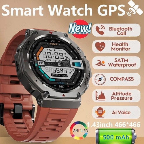2026 military smart watch - smart, |