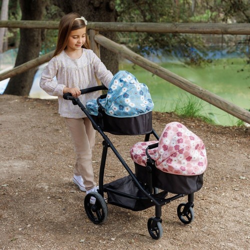 Ivy lily twin dolls - &, pram