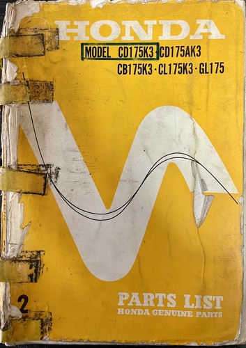 Factory honda cd175 - honda,