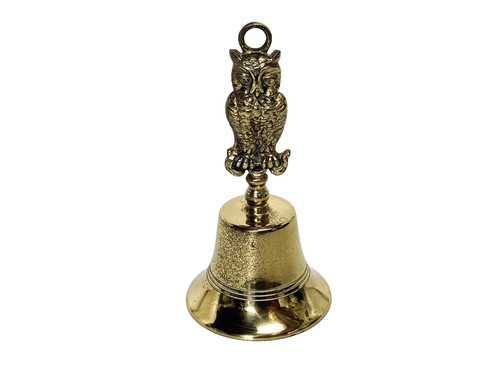 Vintage 1950s solid brass owl - 1950s,