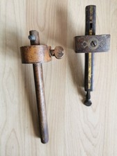 Pair of Vintage Mortice Gauge