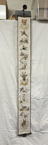 Vintage embroidered animal - embroidered,