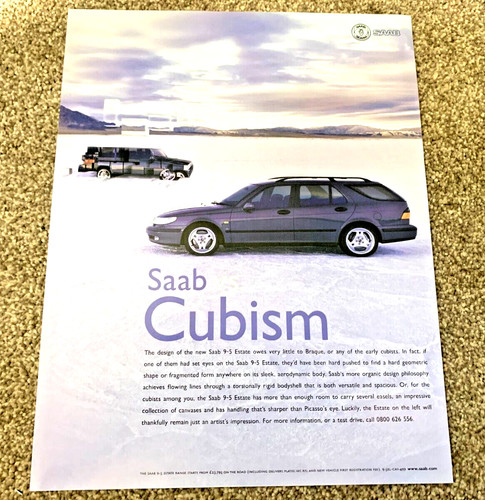 Saab estate cubism - saab,