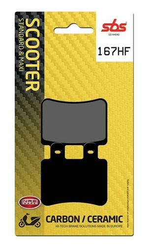 Sbs 167hf front - 167hf, pads
