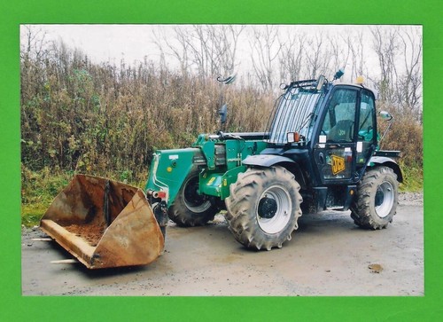Telehandler photo green - photo, jcb