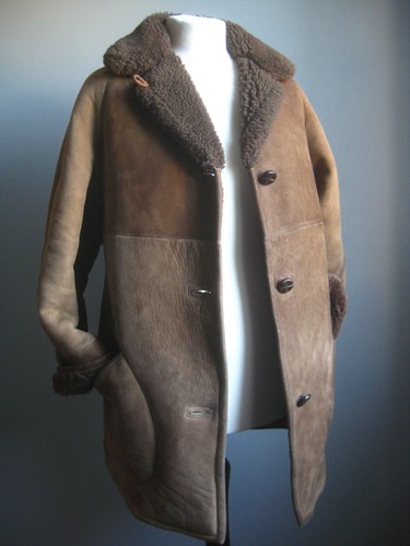 Vintage sheepskin shearling - sheepskin,