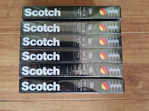 Scotch e180 vhs video - e180,