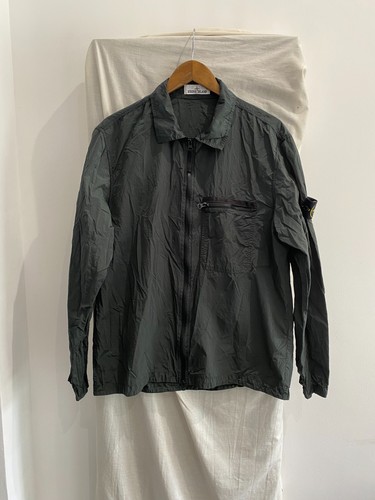 Stone island green full zip - island,