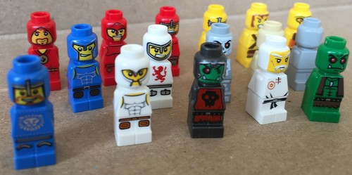 Various lego micro figures - various,