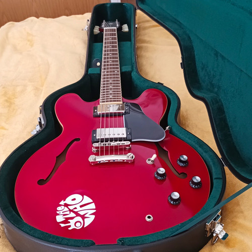 Epiphone es335 dot - with, hard