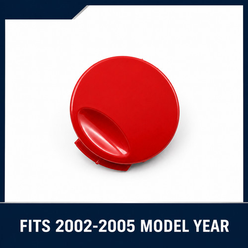 Front tow hook cover for - tow,