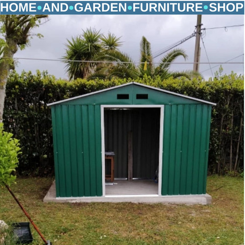 Metal garden storage shed x - shed,