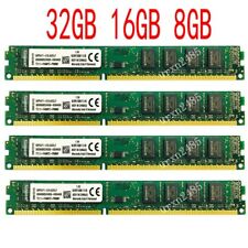 32GB 16GB 8GB DDR3 1600MHz PC3-12800 240Pin DIMM KVR Memoria SDRAM Kingston IT