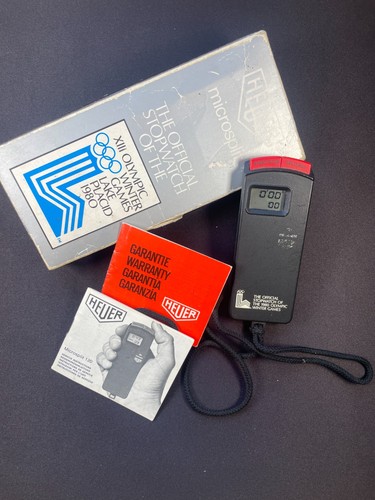 Rare digital stopwatch heuer - rare,