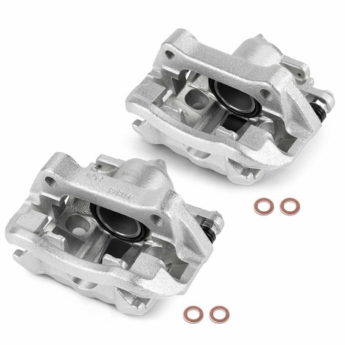 Brake caliper with bracket - with,