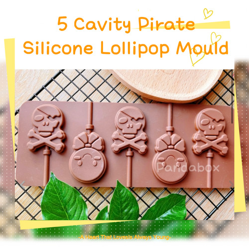 Silicone sun pirate skull - silicone,