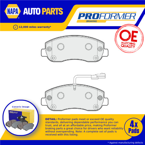 Brake pads set fits renault - brake,