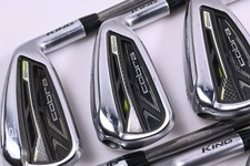 Cobra King Radspeed Irons / 6-PW+SW / Regular Flex UST Recoil ESX460 Shafts
