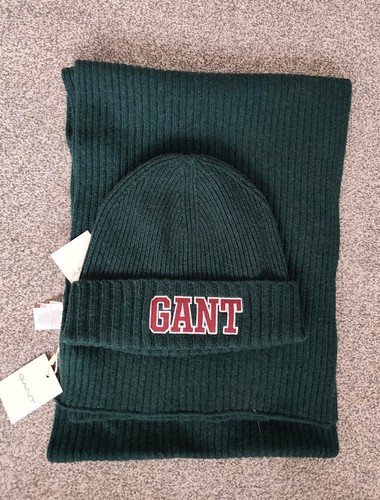 Gant 1949 beanie scarf gift - gant,
