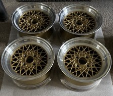 BBS RA 179 KBA40179 6x13 ET13 BMW 02 2002 TI 4x100 Alloy Wheels Rims Gold Powder Coated