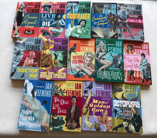 The james bond books - james,