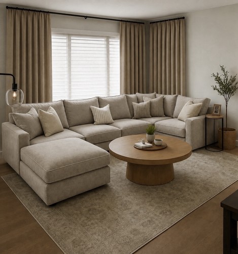 Luxury ruby corner sofa - ruby, |