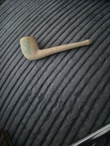 Vintage small clay tobacco - vintage,