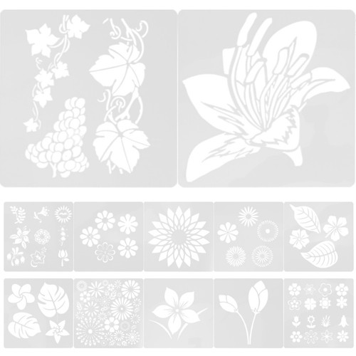 Diy flower shaped - flower, paint