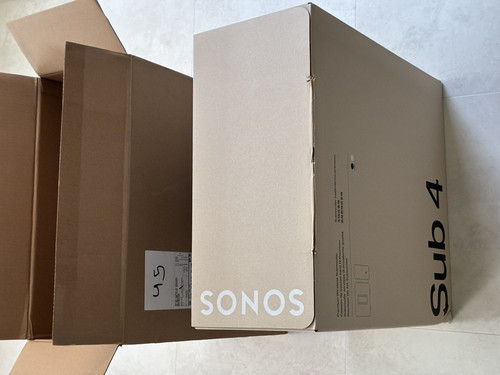 Box only sonos sub - box,