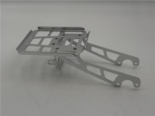 Aluminum rear luggage rack for