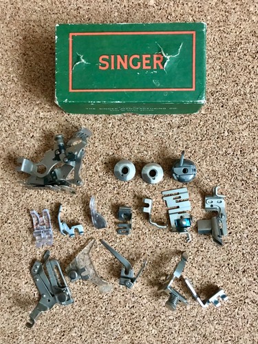 Singer vintage green box - singer,