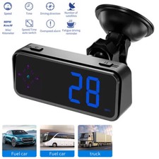 Universal LED Digital Speedometer Car GPS HUD Head Up Display MPH KM/H Speedo