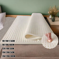 Natural Latex Soft Comfortable Mattress Topper Healthy Sleep ALL Sizes