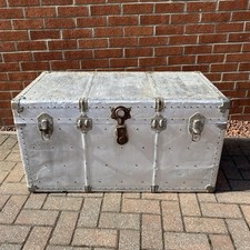 Vintage Large Aluminium Travel