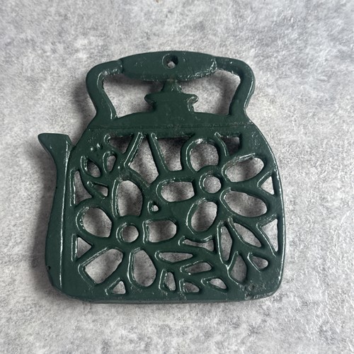 Vintage green cast iron - green,