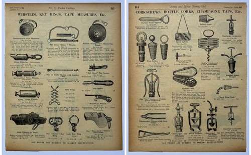 1939 whistles advertising - whistles,