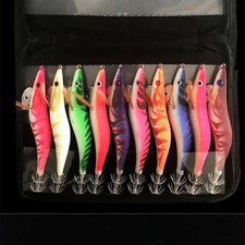 10Pc Luminous Squid Jig Hook
