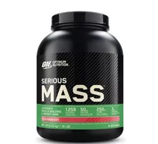 Optimum Nutrition Serious Mass Strawberry 2.73 Kg - EXP 05/25