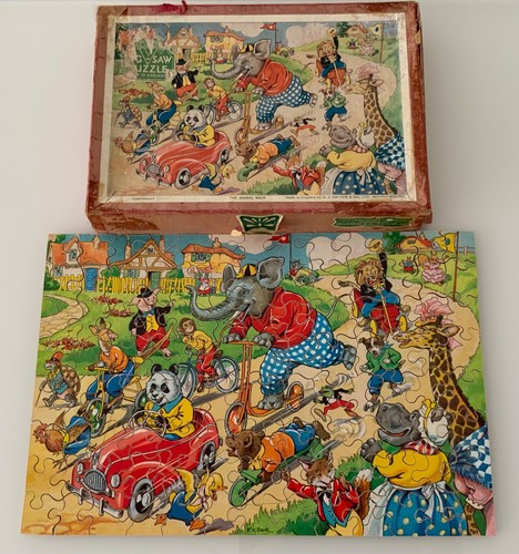 Vintage victory wooden jigsaw - victory,