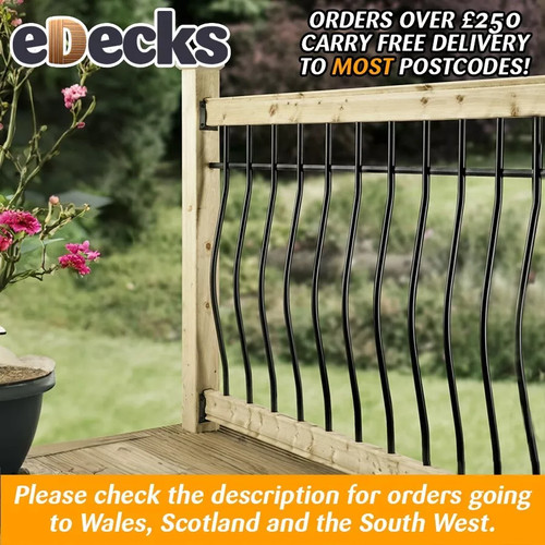 Tuscany balustrade kit 8m - kit, 1.8m