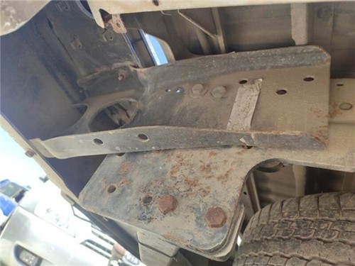 Rear bumper reinforcement - rear,