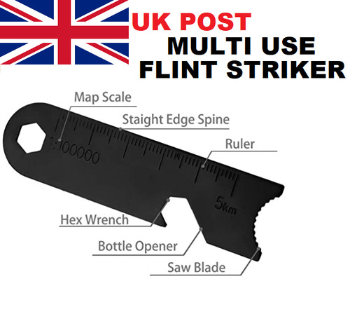 Flint steel striker scraper - striker,