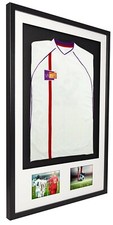 Vivarti 3D Mounted+Double Aperture Sports Shirt Display Frame Kit-Football,Rugby