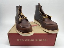 Red Wing Moc Toe Boots (UK 10)
