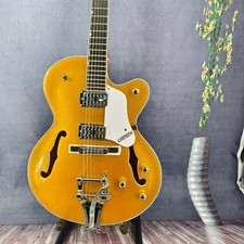 Electromatic Gold Jazz Hollow Electric Guitar Chrome Hardware Rosewood Fretboard