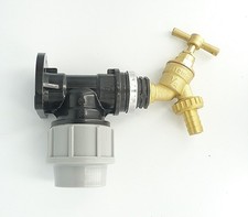 MDPE Compression Wall Plate